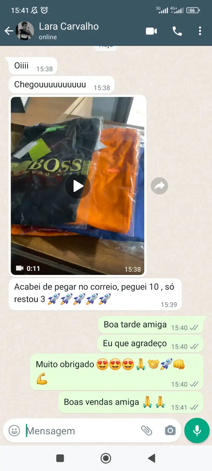 Feedback Cliente